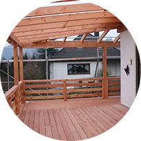 Balkone & Terrassen - Holzbau Feld 