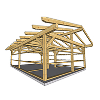 3D-Visualisierungen - Holzbau Feld